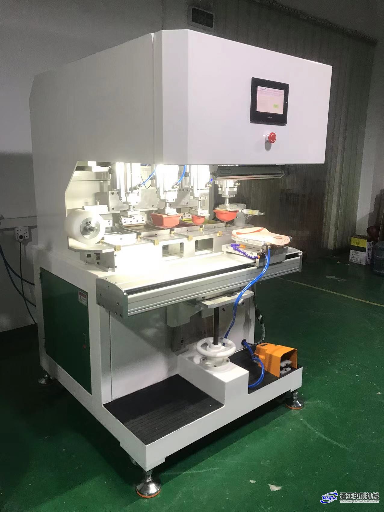 TY-150SD4SC伺服獨立膠頭四色穿梭移印機(jī)